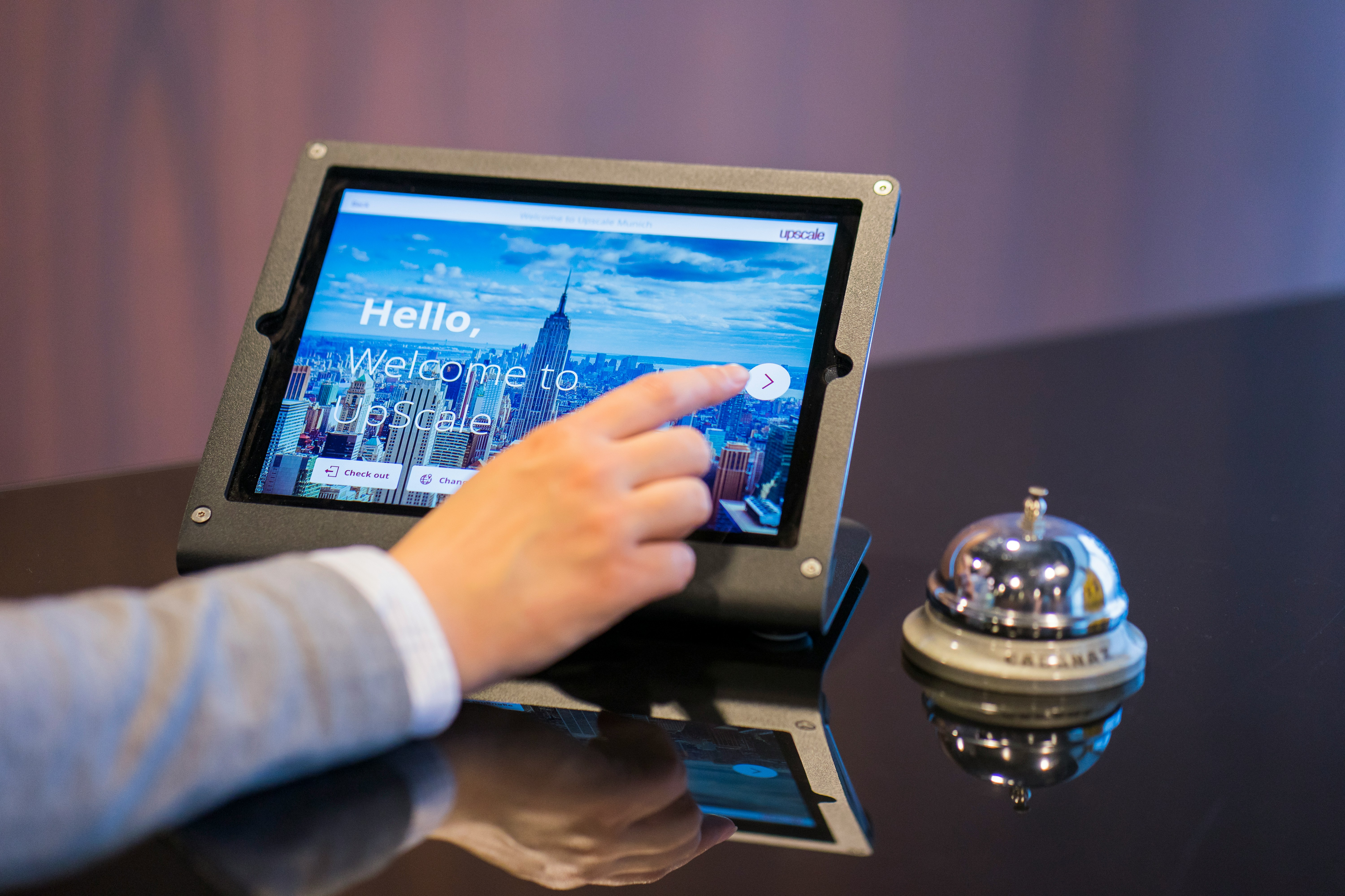 Visitor management system visual